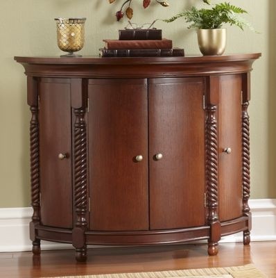 Demilune cabinets
