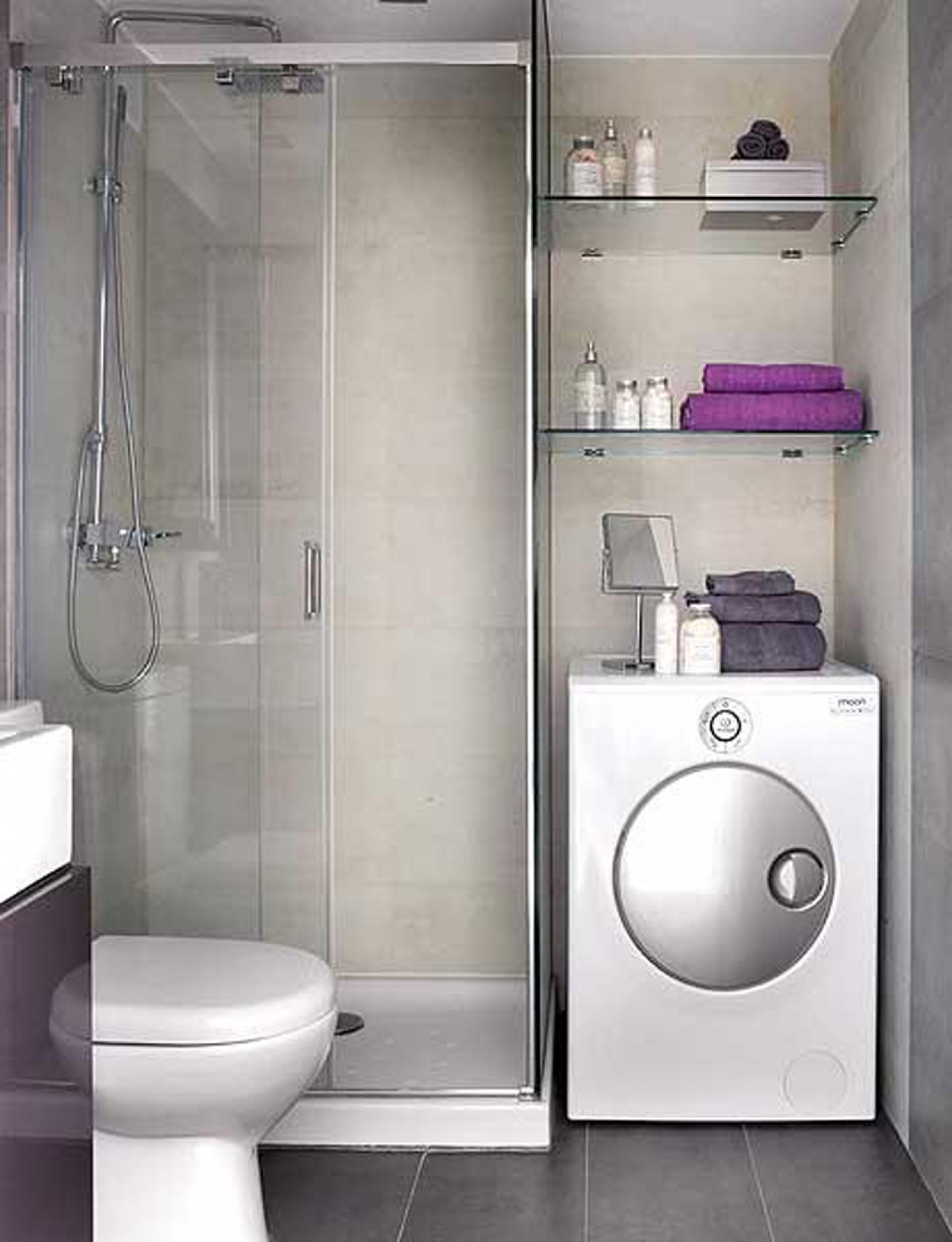 Floating glass shelves for bathroom 3