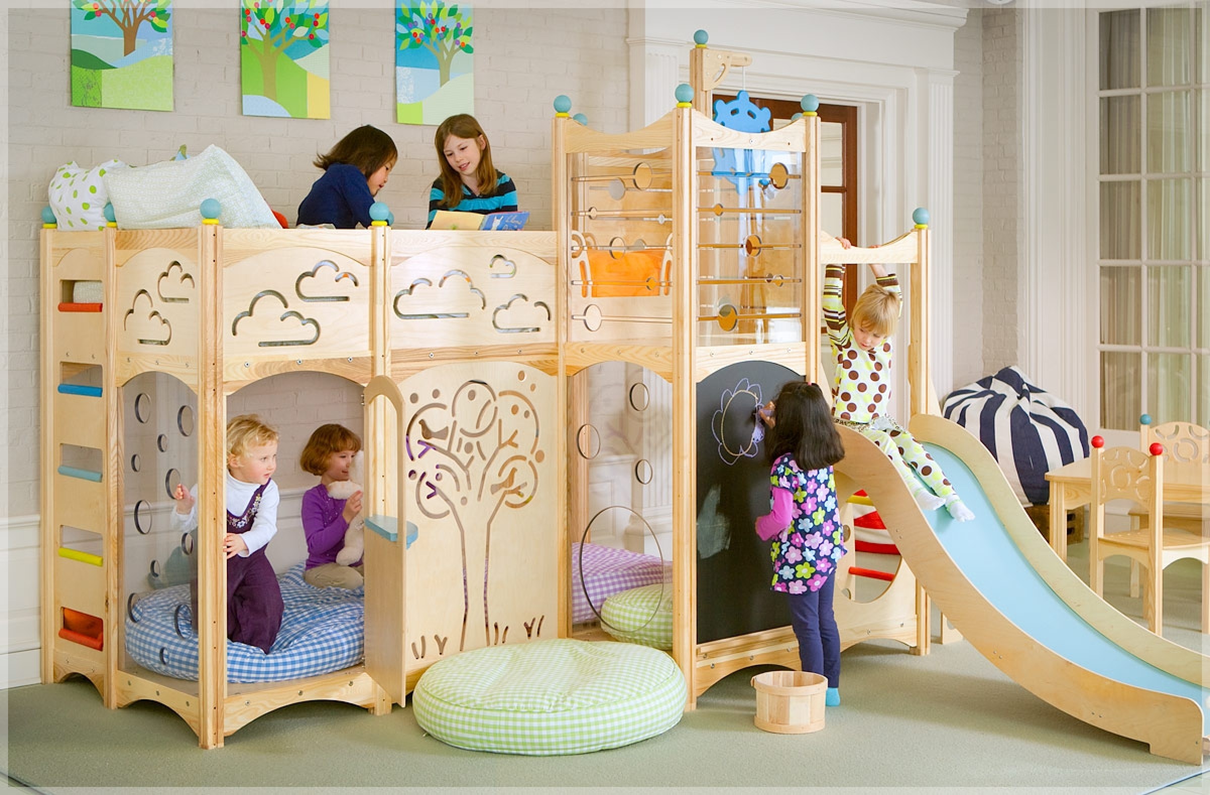 Indoor playhouse for kids