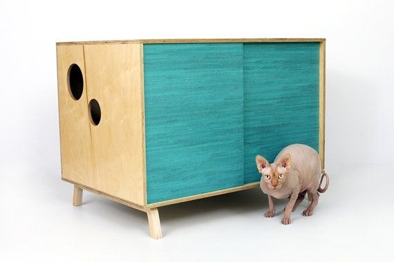 Mid Century Modern Cat Furniture Litter