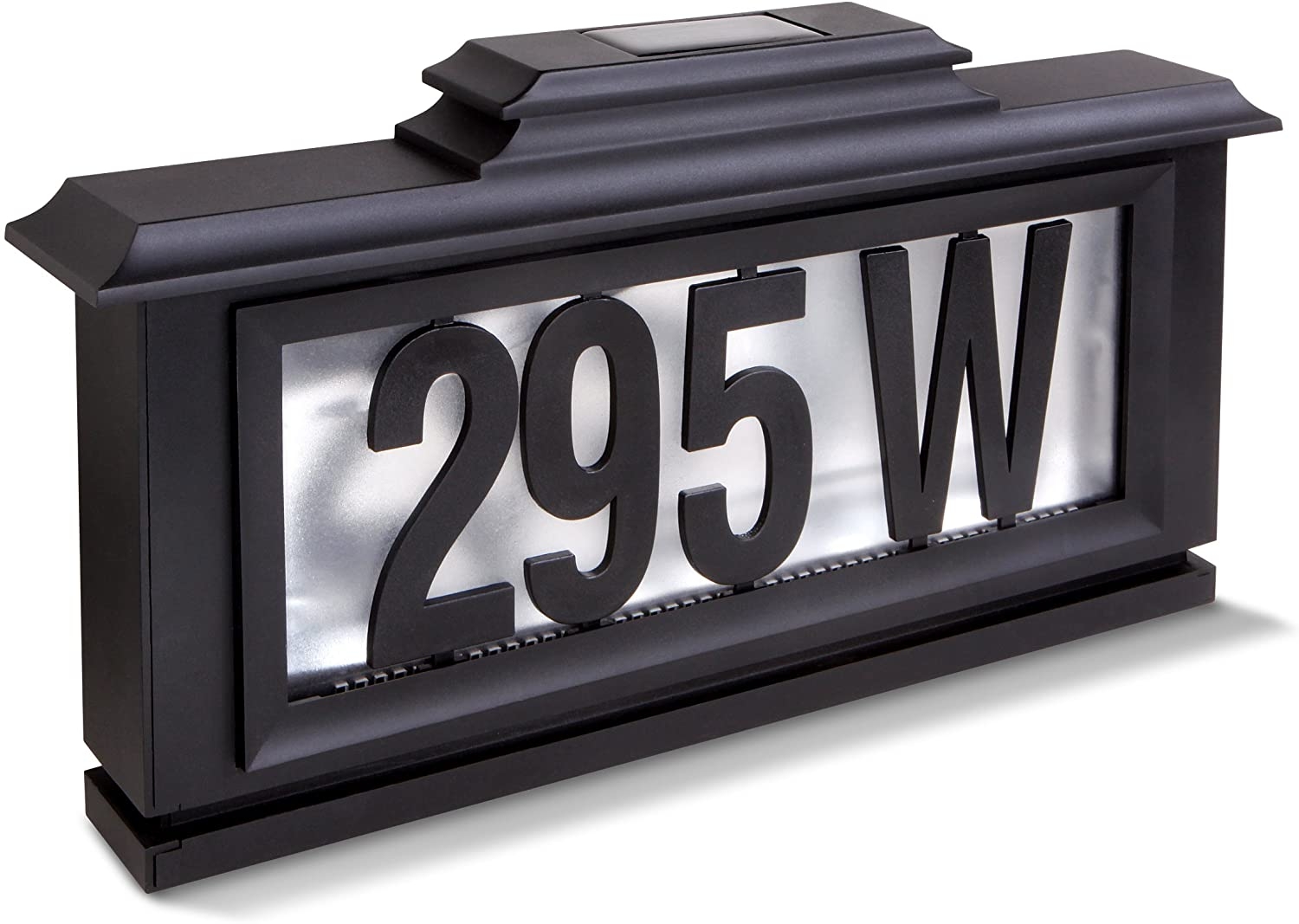 Sarah Peyton Outdoor Solar LED Address Plaque