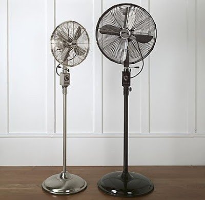 Vintage style floor fan