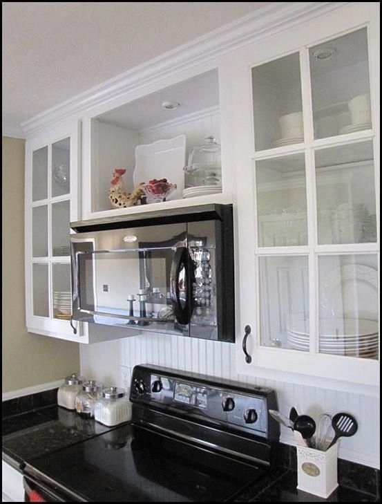 Wood microwave cabinet 15