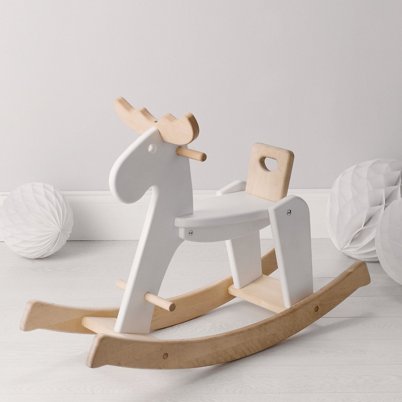 Wooden rocking toy