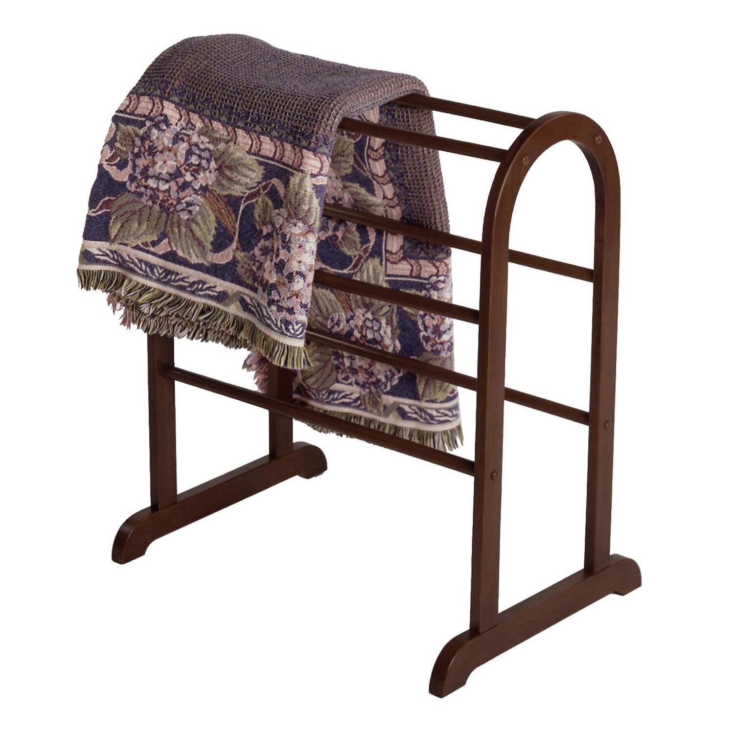 Blanket quilt rack