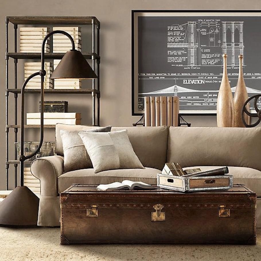 Chest style coffee table
