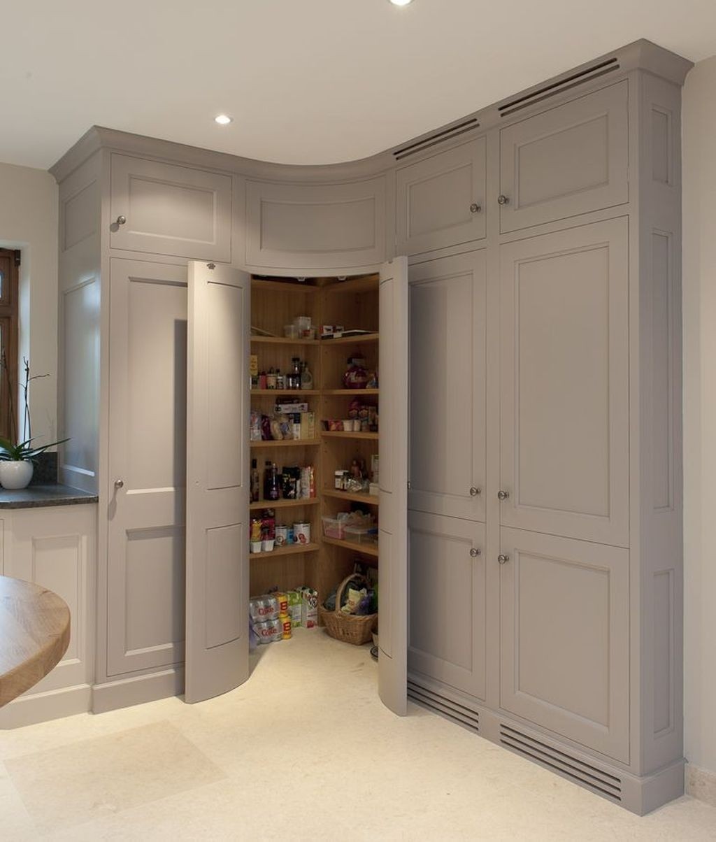 Corner armoire closet