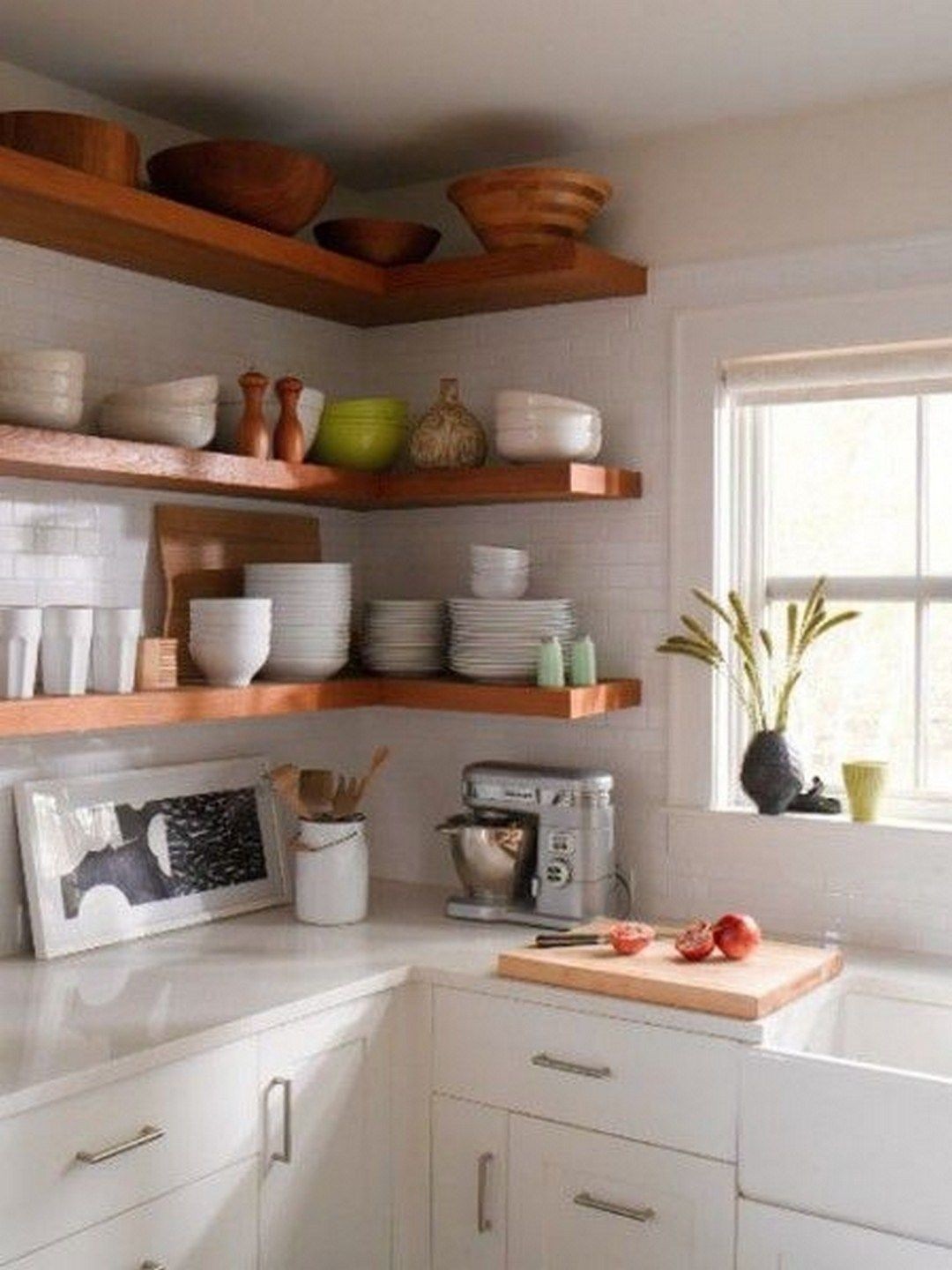 Corner floating shelves 4