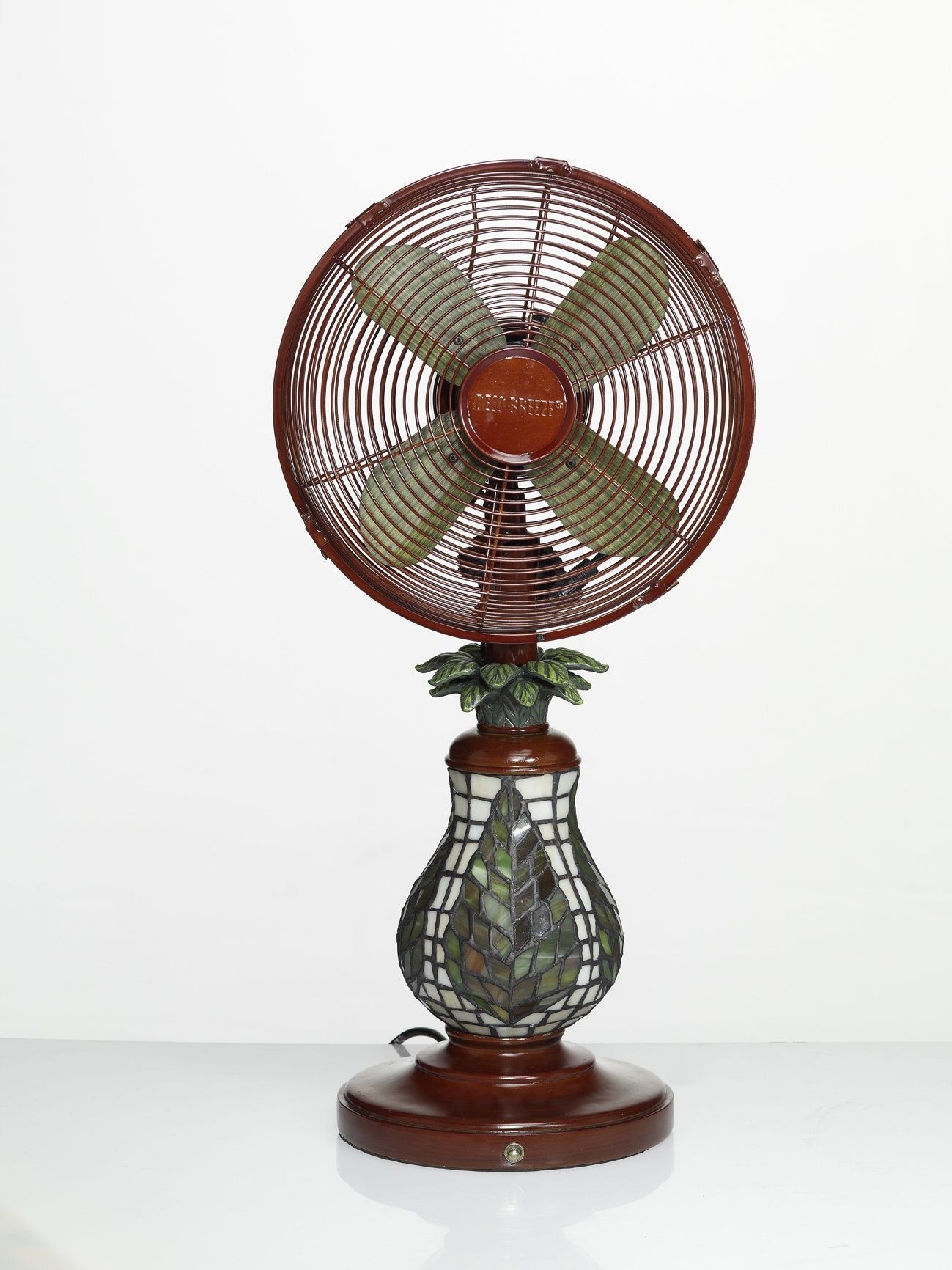 Deco Breeze Mosaic Table Top Fan/Lamp