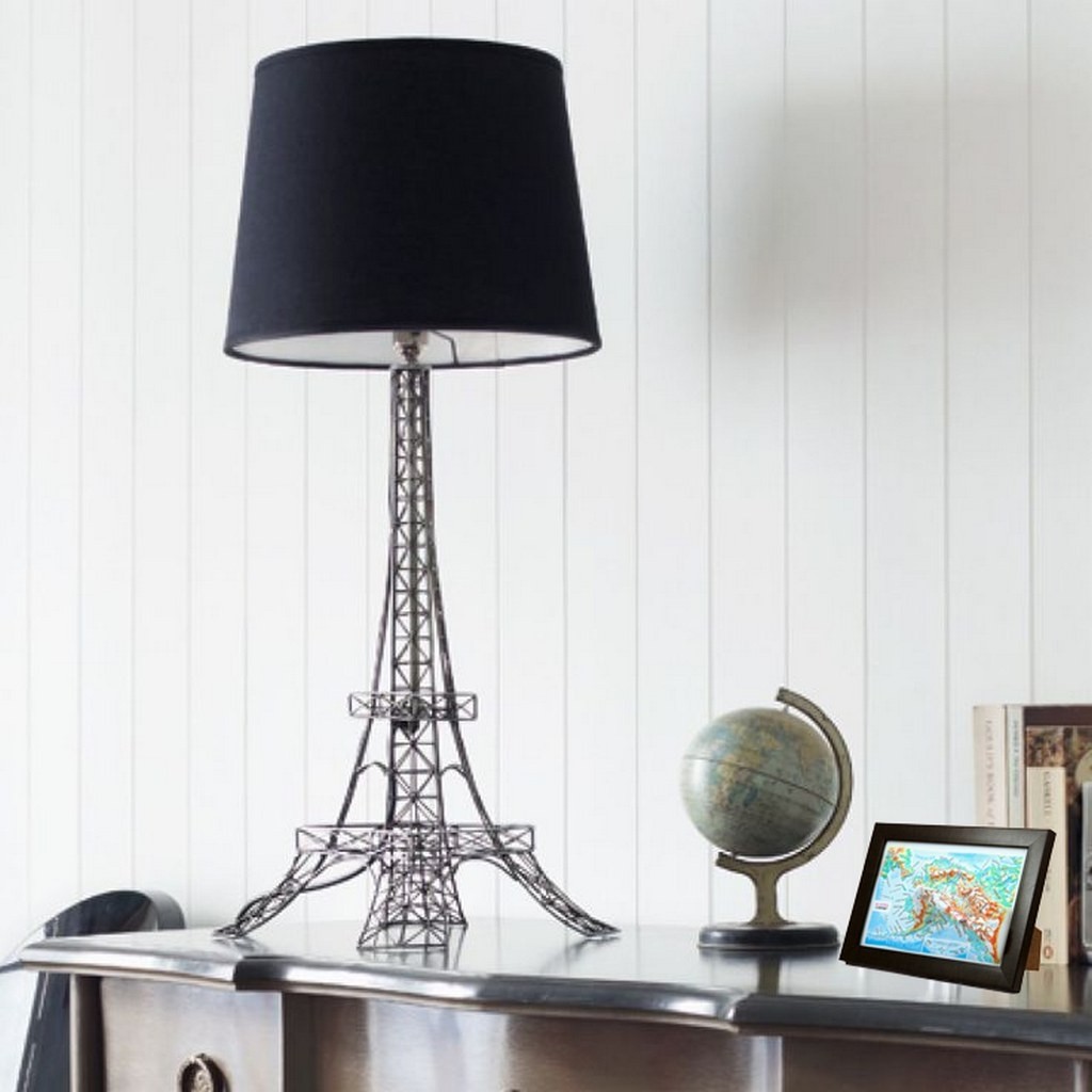 Decorative night lights with shades
