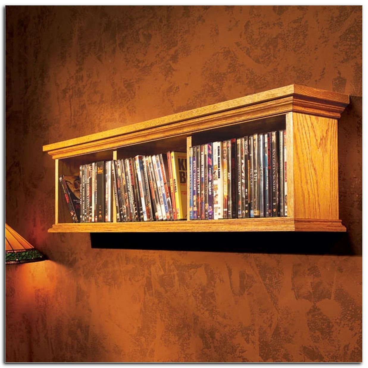 Dvd wall cabinet
