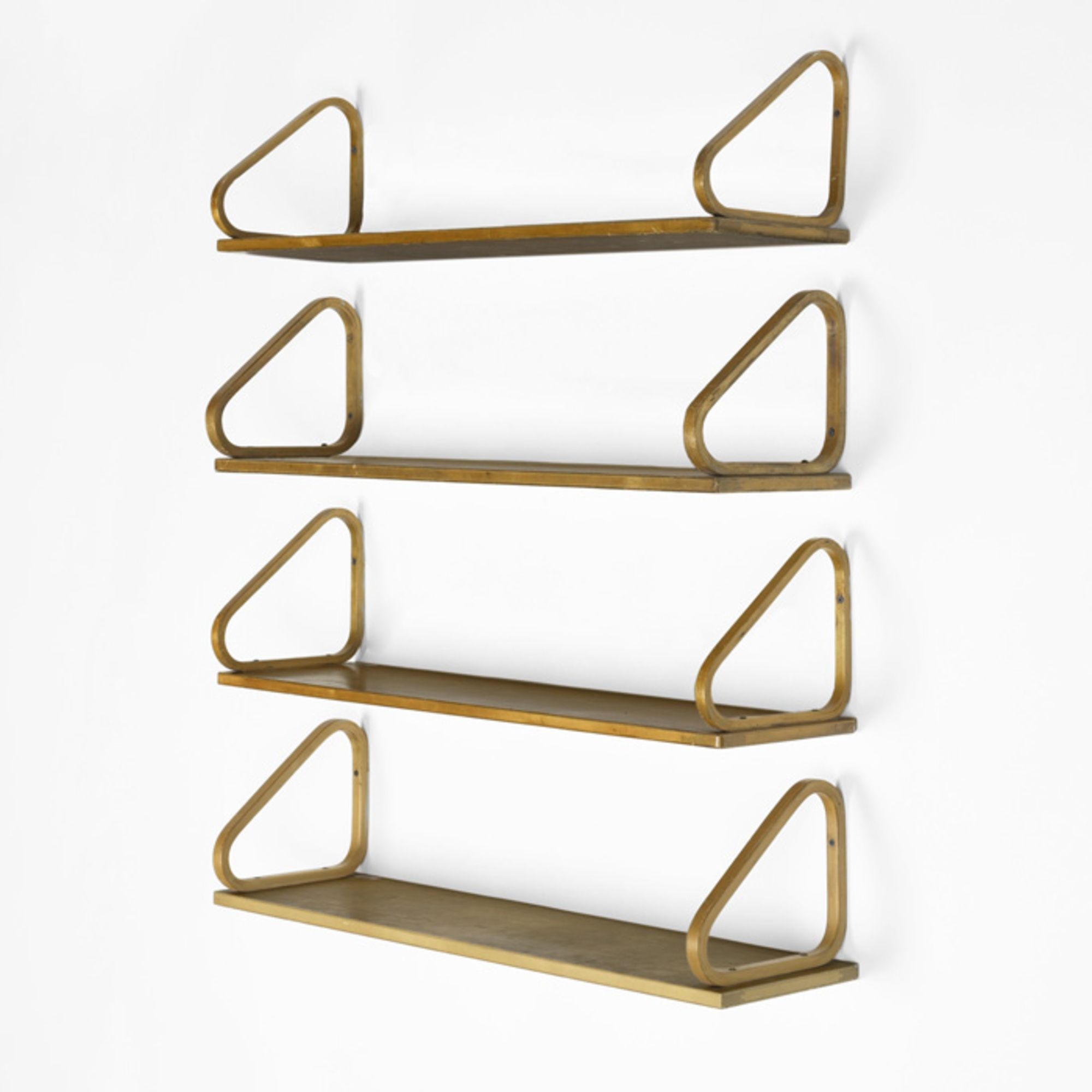 Floating dvd shelves