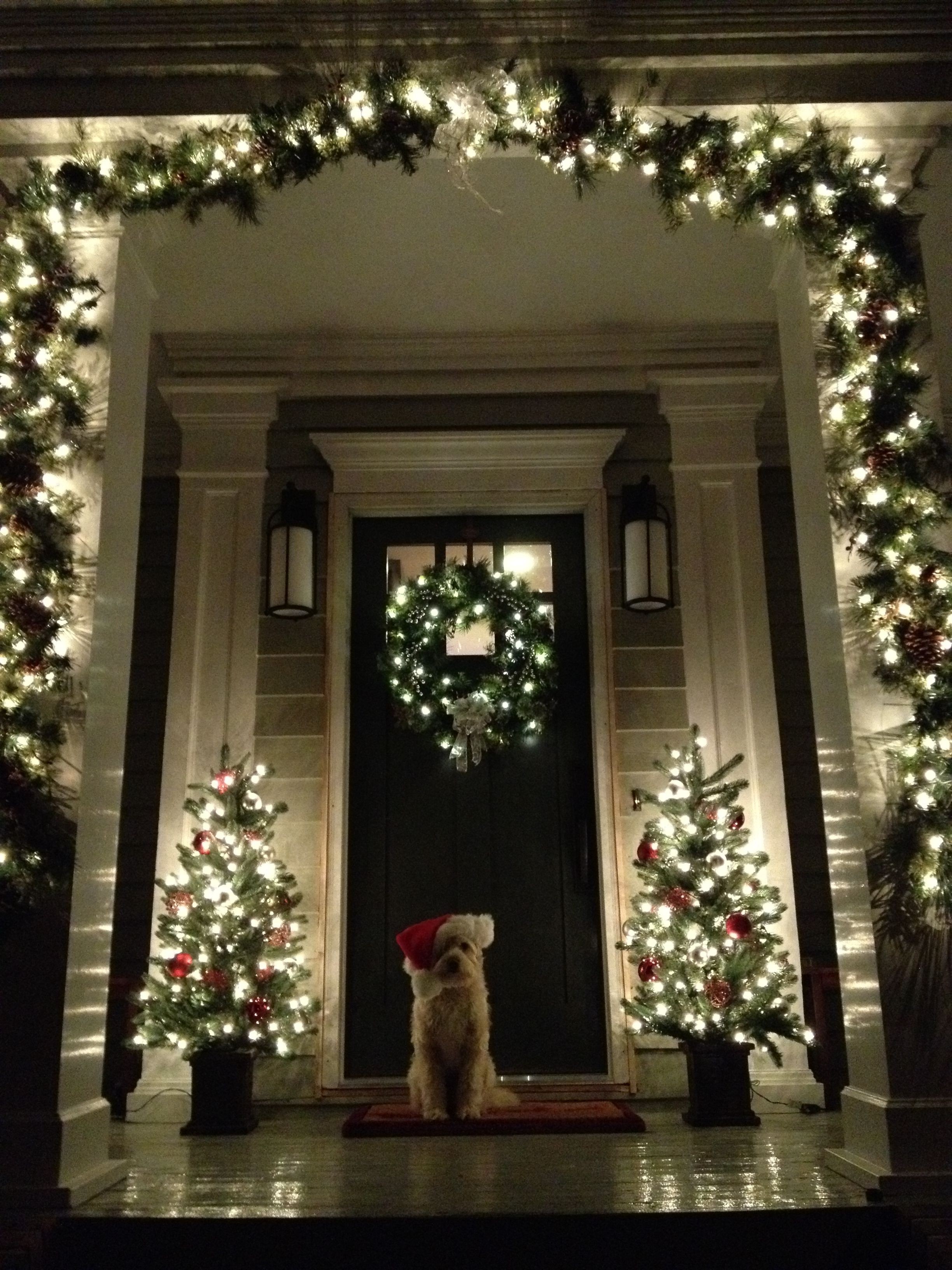 Front door lighting i am so doing this minus the