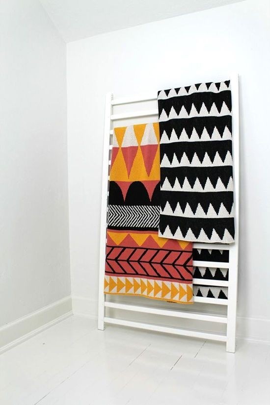 Modern blanket rack 4