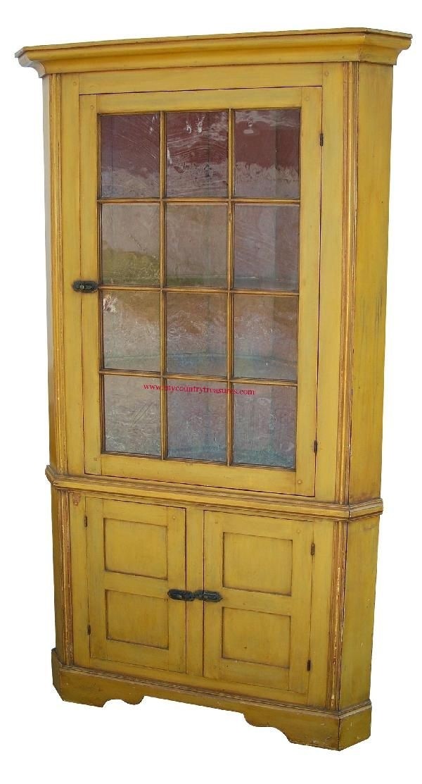 Small corner armoire