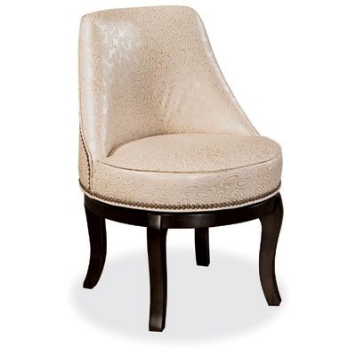 Swivel vanity chair