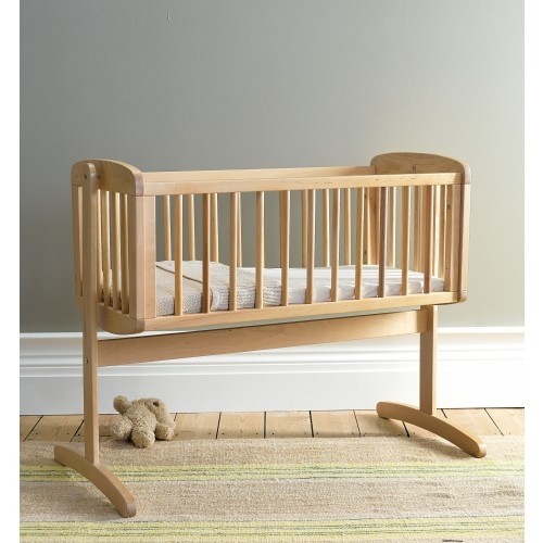 Wooden bassinet