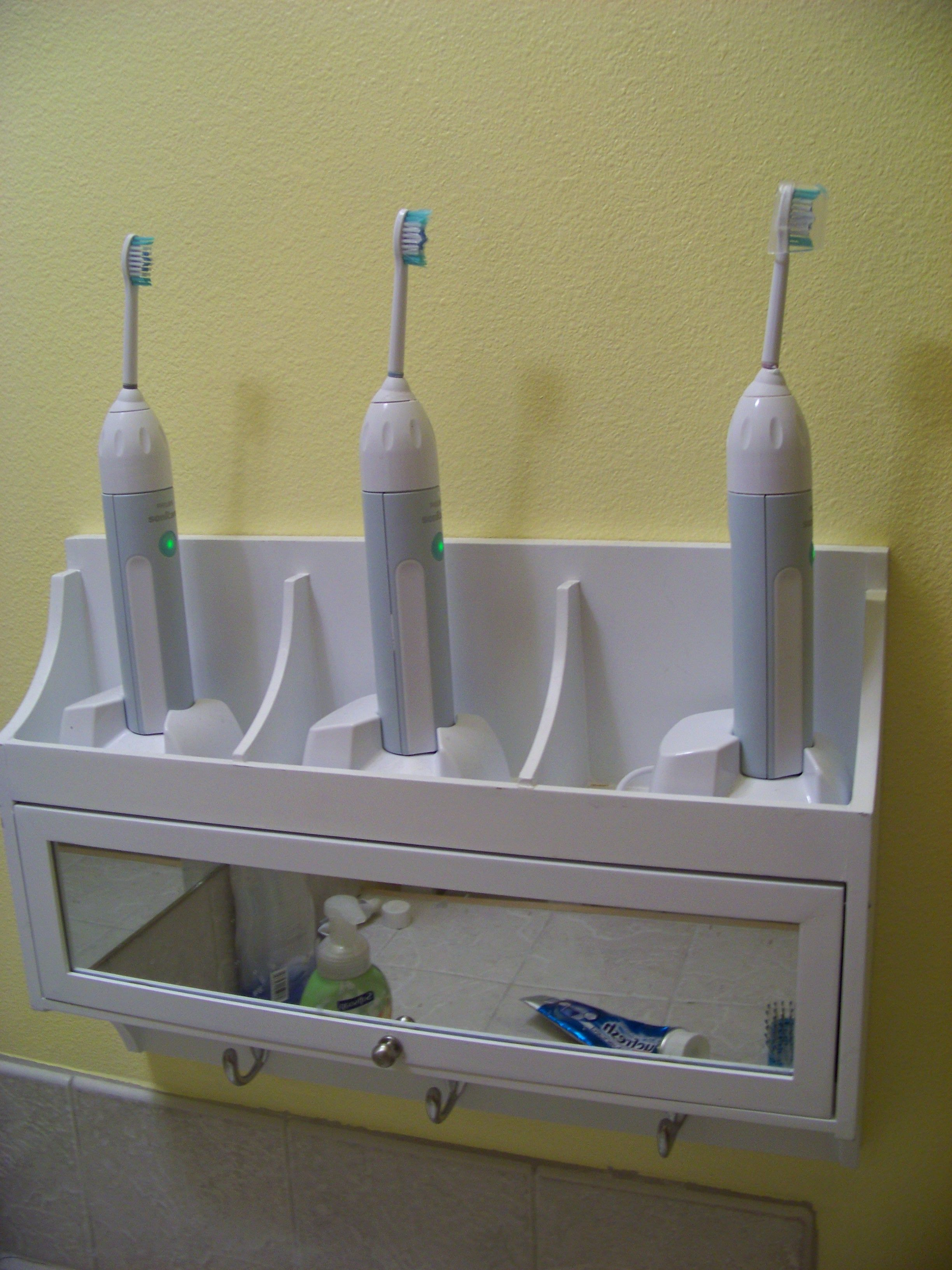 Bathroom charging station
