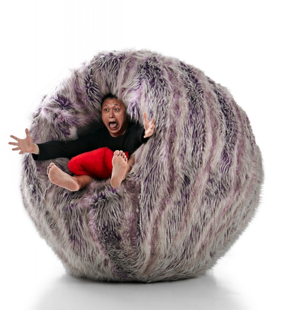 Big fluffy chair