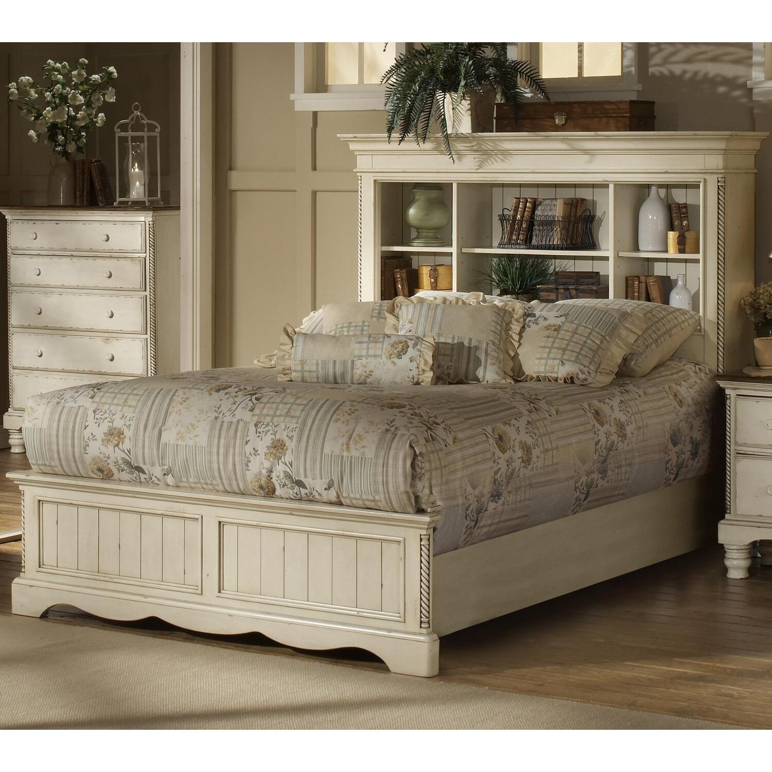 Bookcase bed king