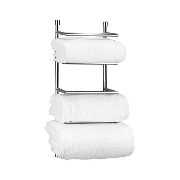 Boutique hotel styling in steel with a soft brushed finish