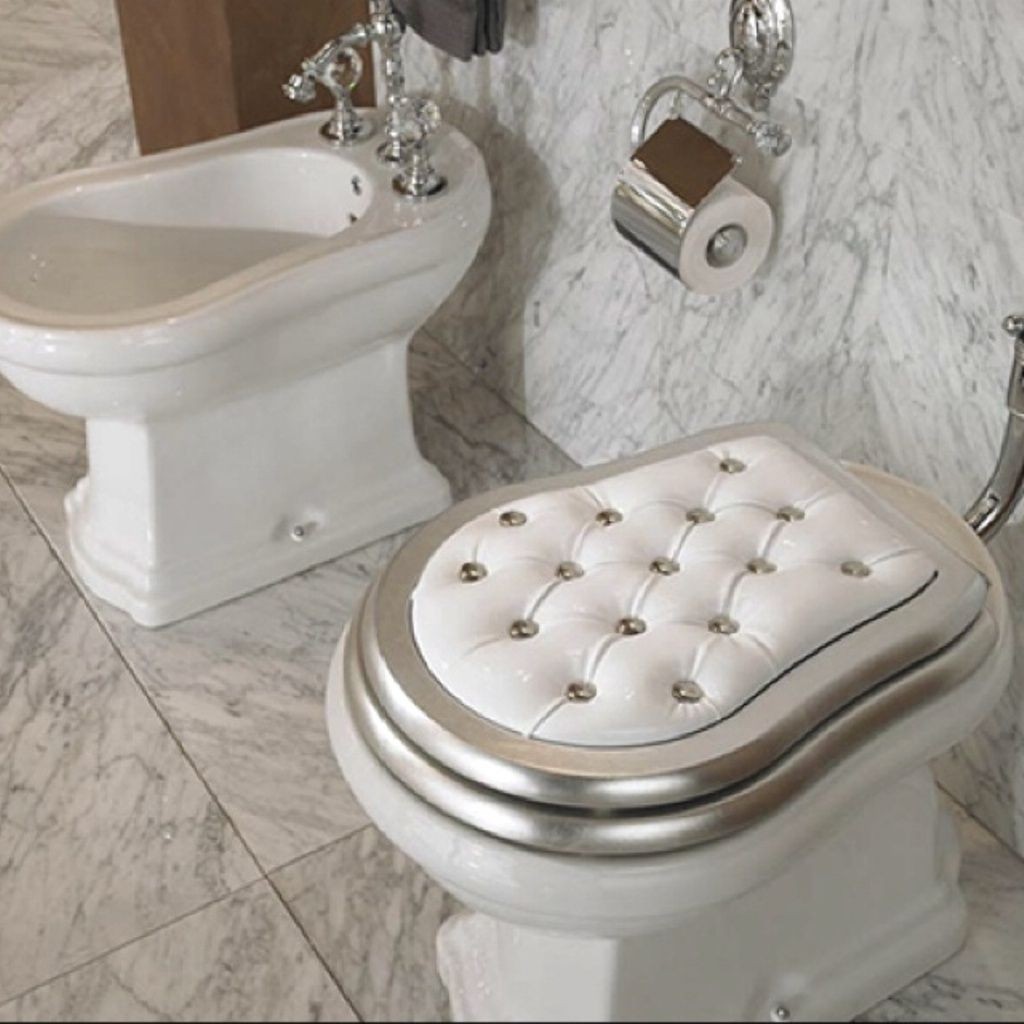 Bronze toilet seat