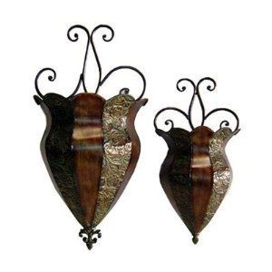 Cheungs FP-2573-2 Metal Wall Sconces (set of 2)