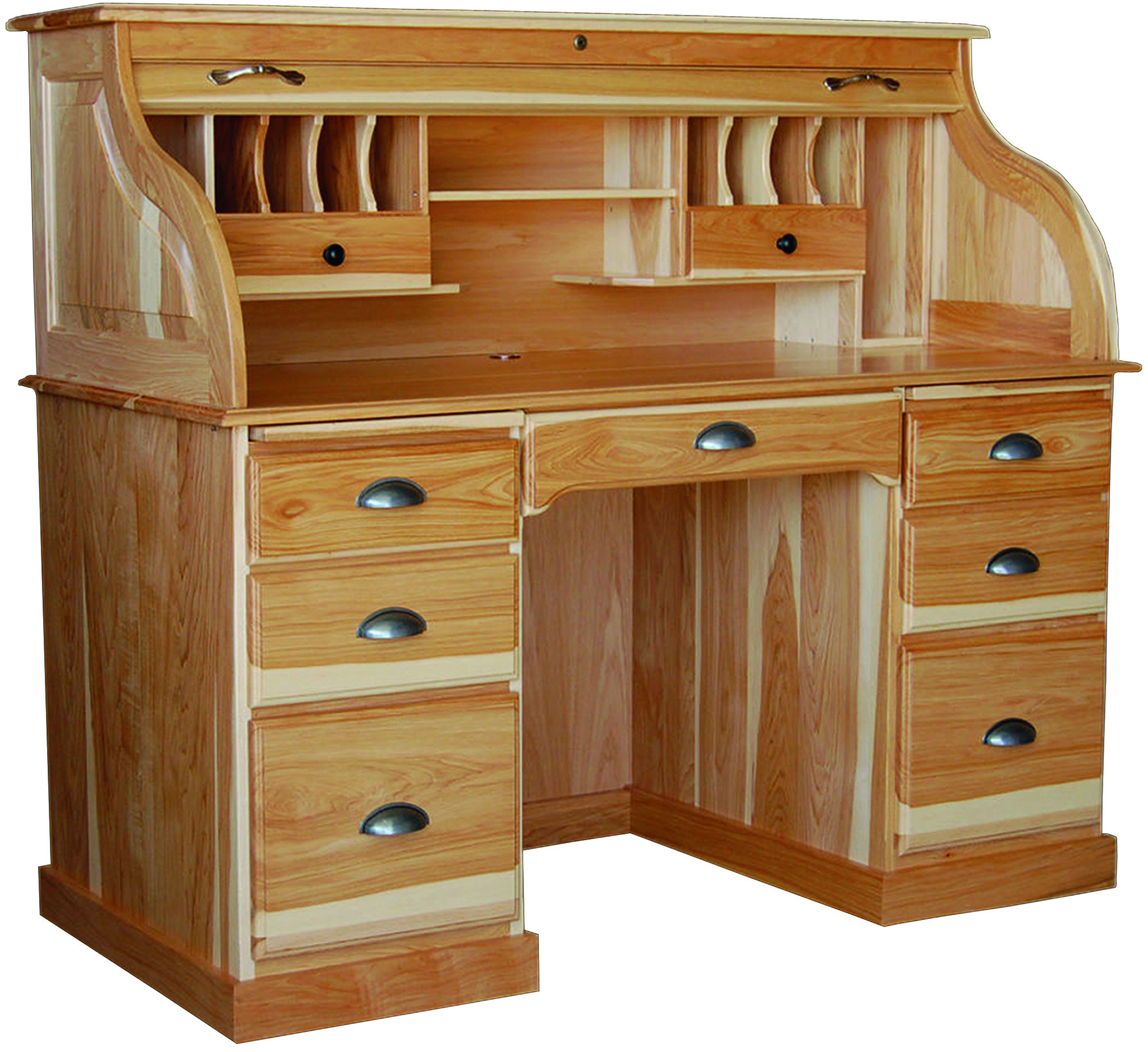 Cornell secretary roll top desk 1