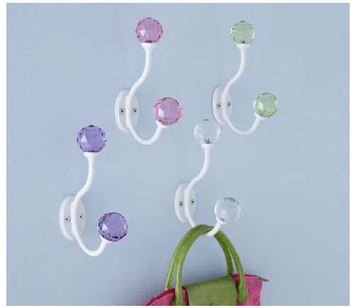 Crystal wall hooks 9