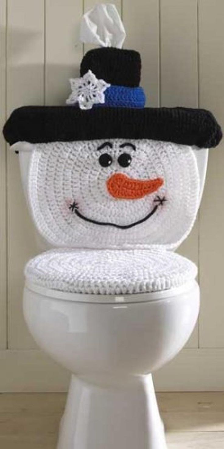 Diy toilet seat cover