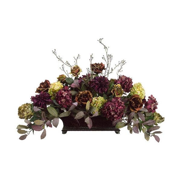 Home decor flower arrangements