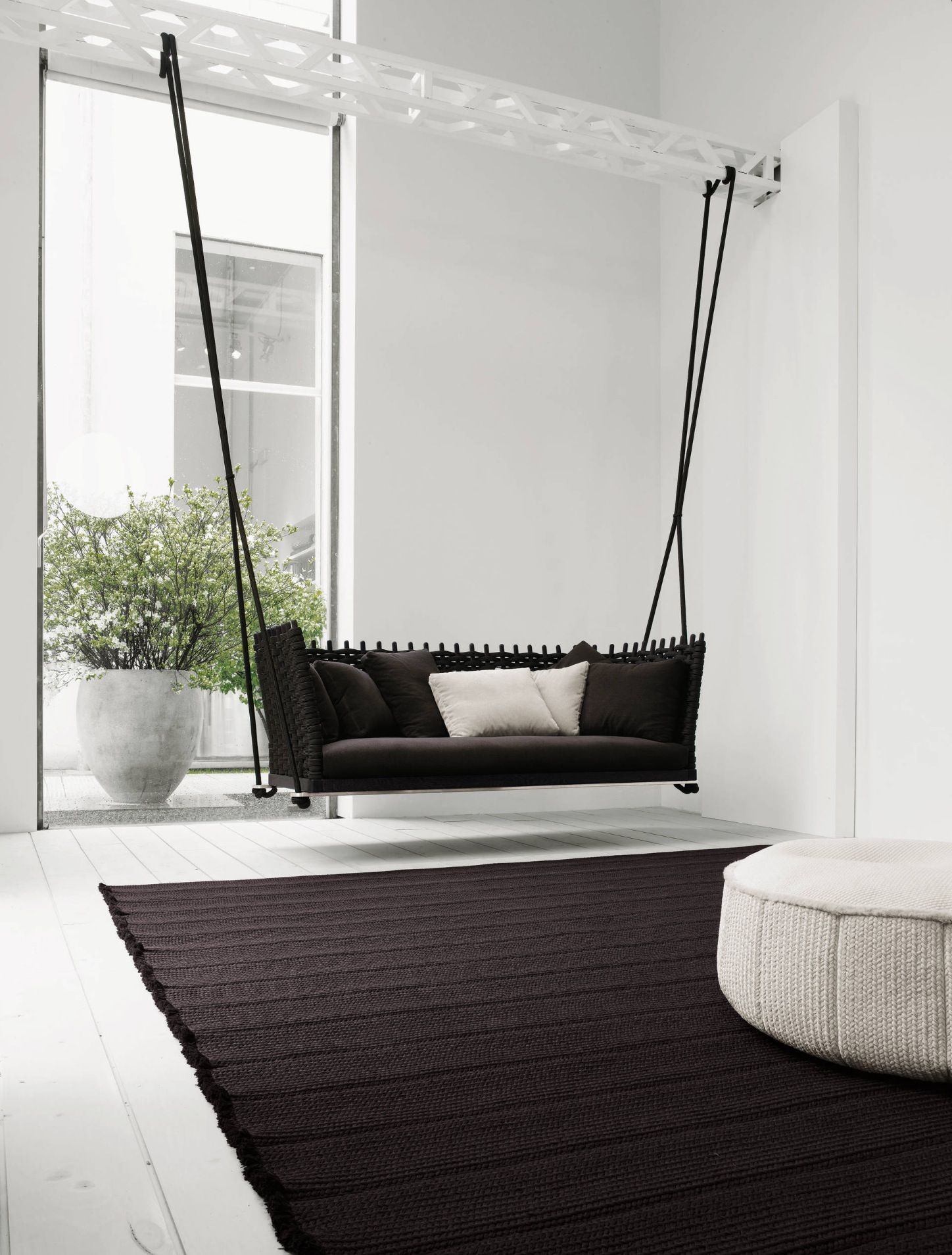 I really loved how this is an indoor swing it