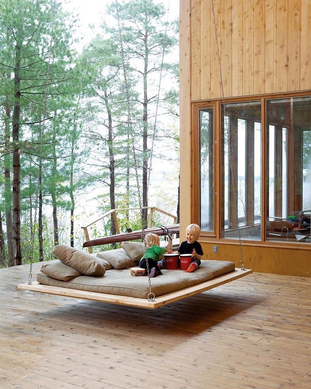 Indoor porch swing 1