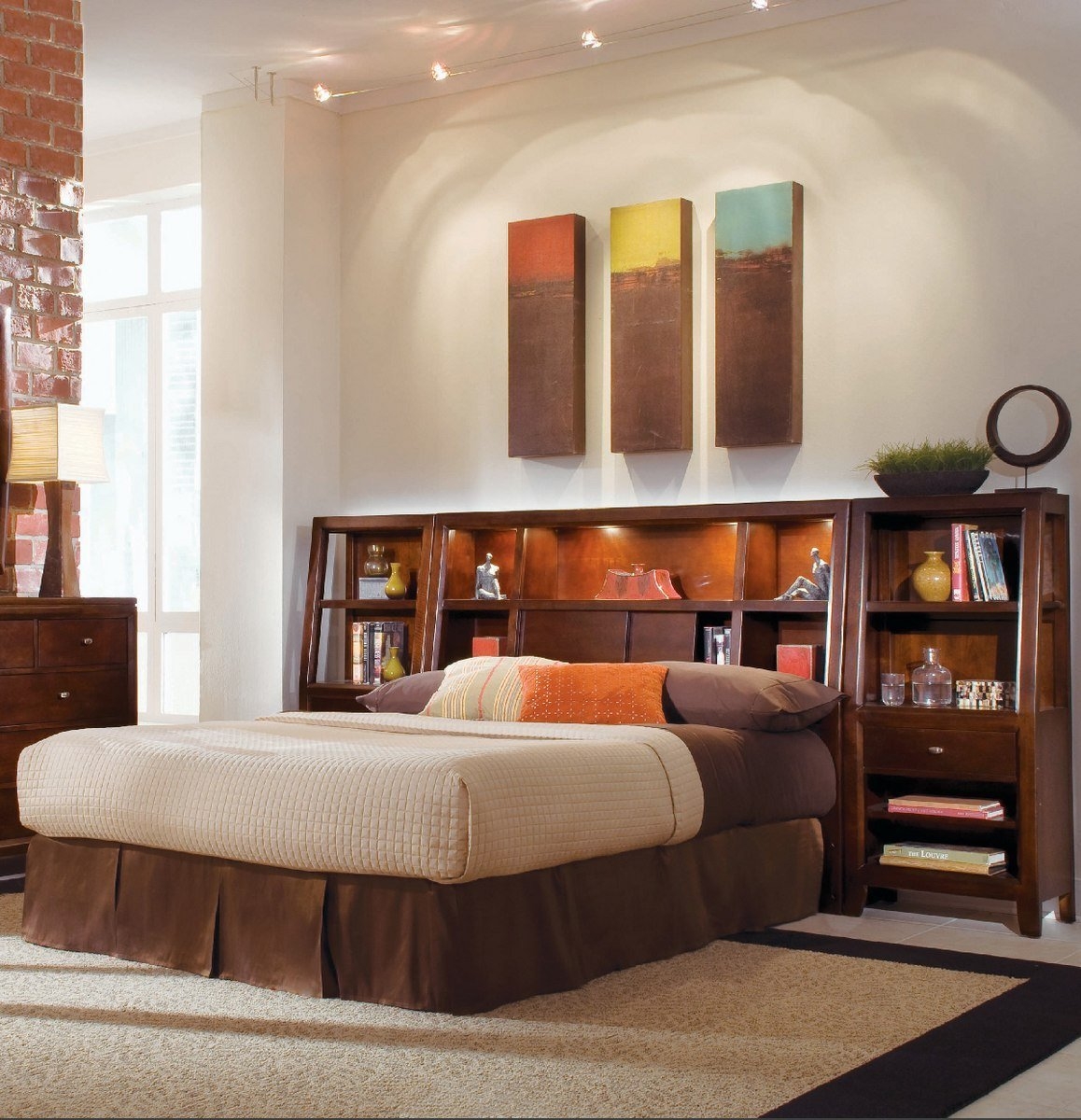 King bookcase bed 1
