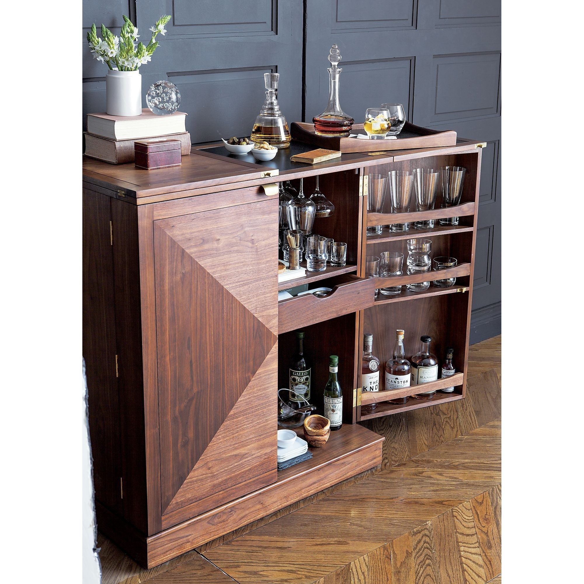 Liquor bottle storage ideas