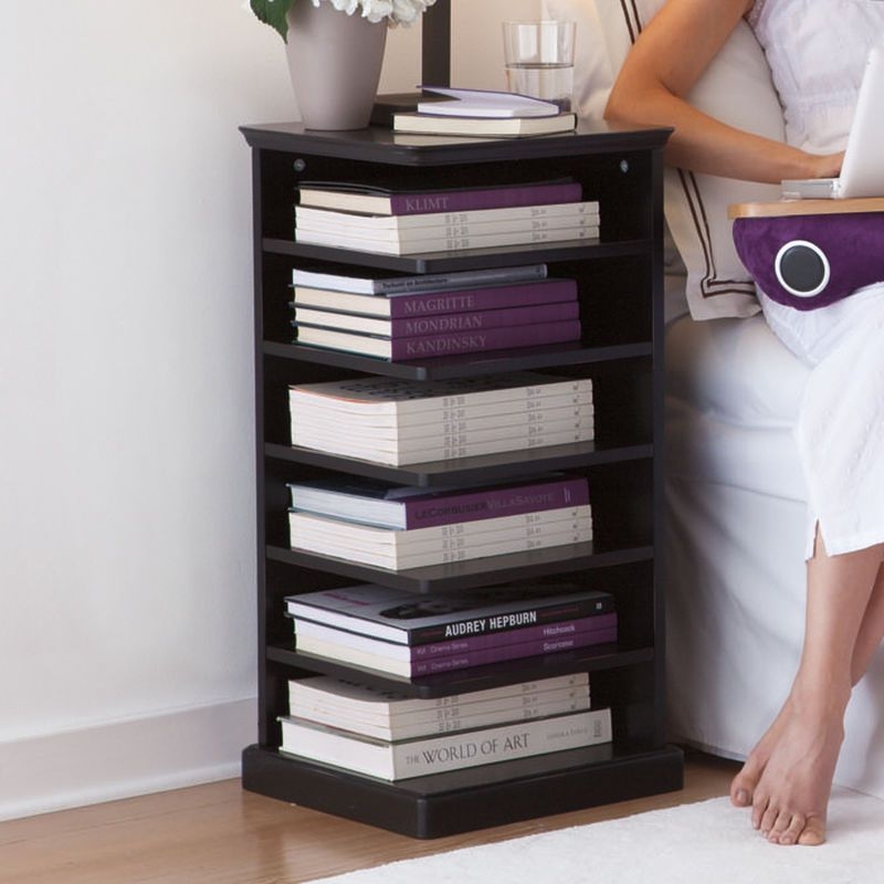 Open shelf nightstand