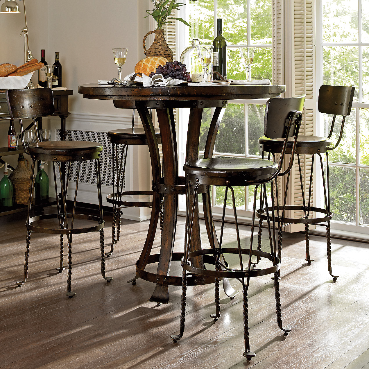 Farmhouse Pub Table