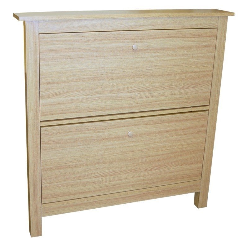Solid wood shoe cupboard