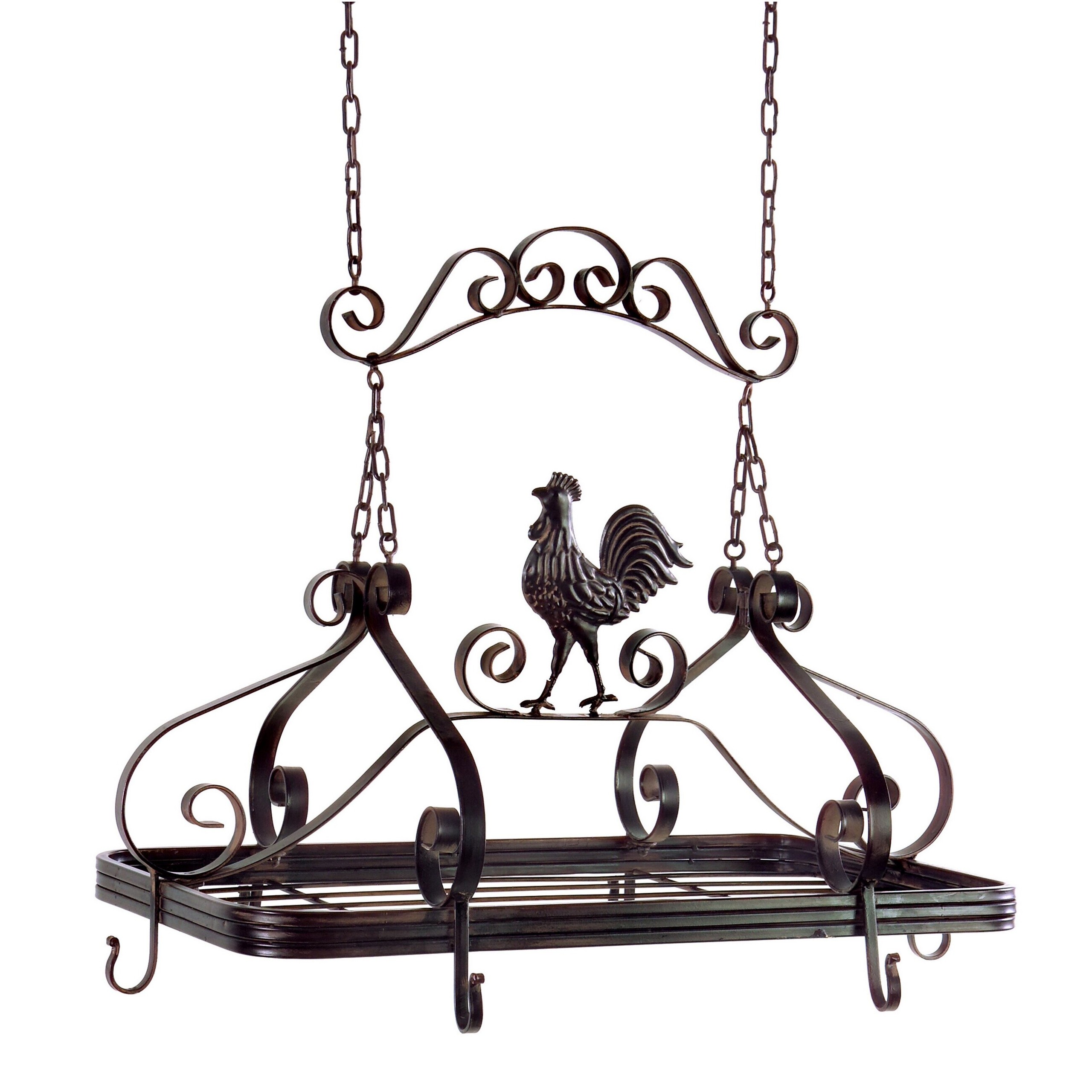 Vintage pot rack