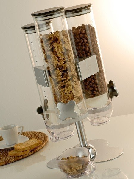 Glass cereal dispenser 1