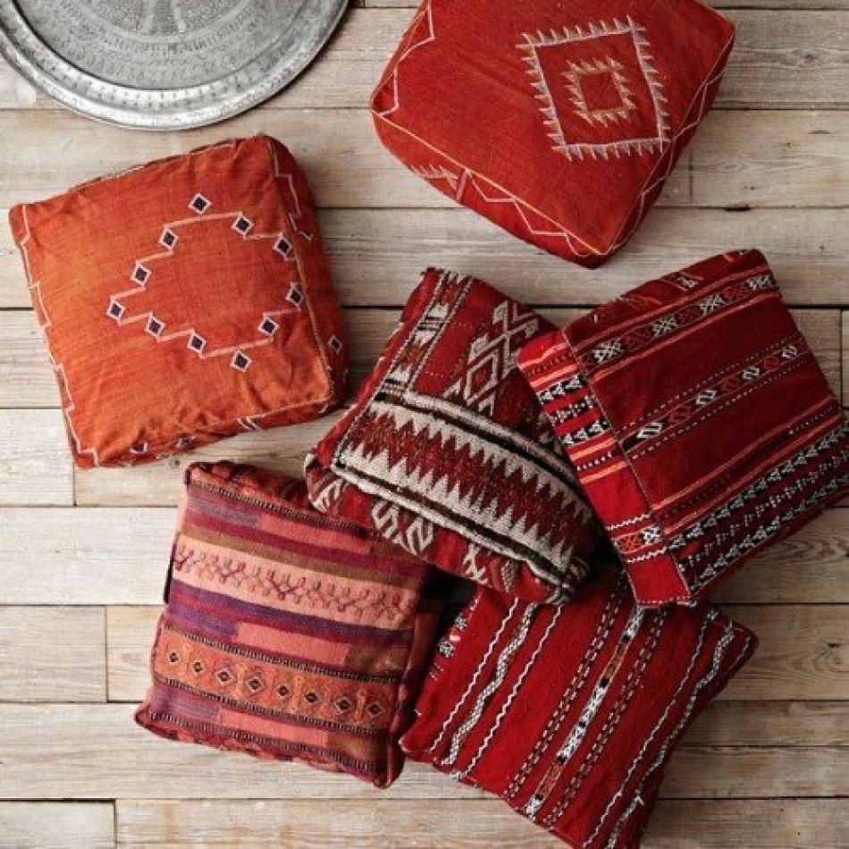 Large square floor cushions 3