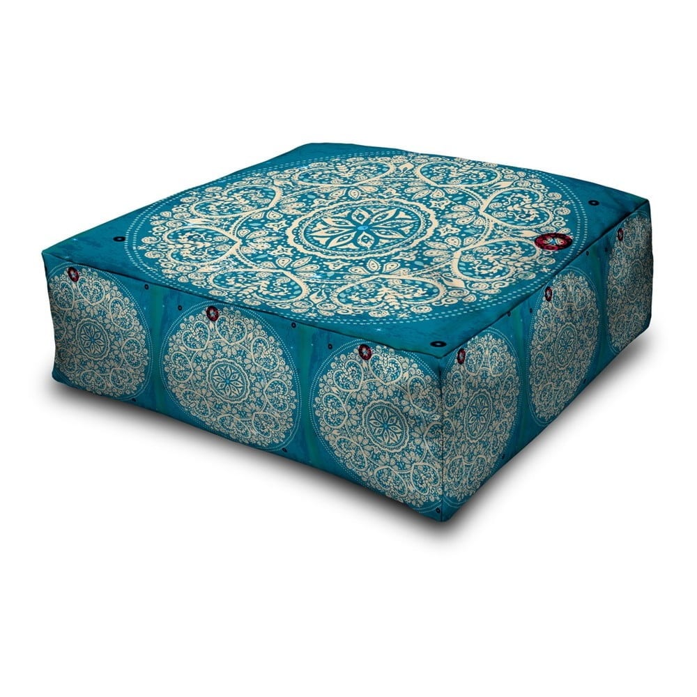 Large square floor cushions