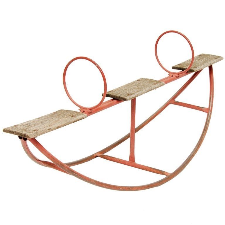 Metal teeter totter 2