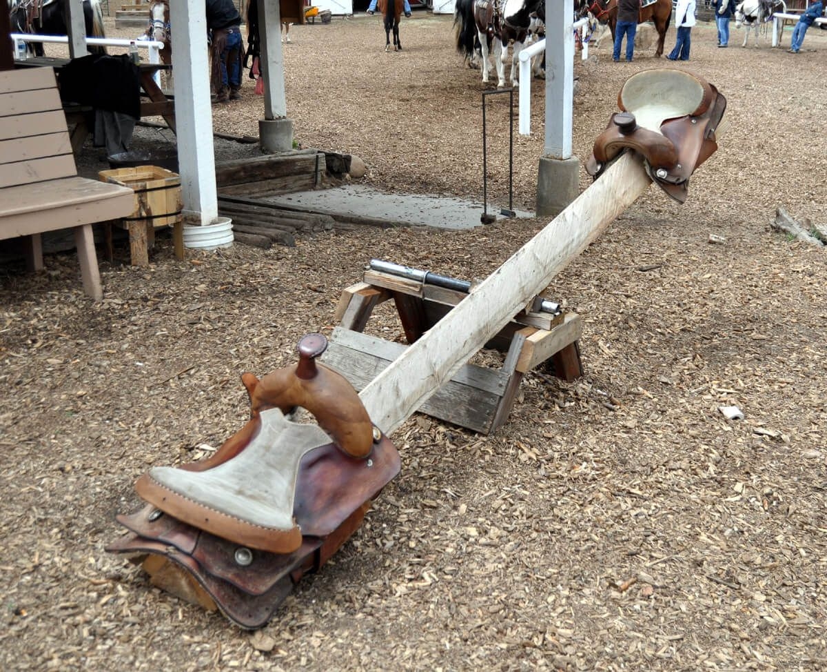 Metal teeter totter 4