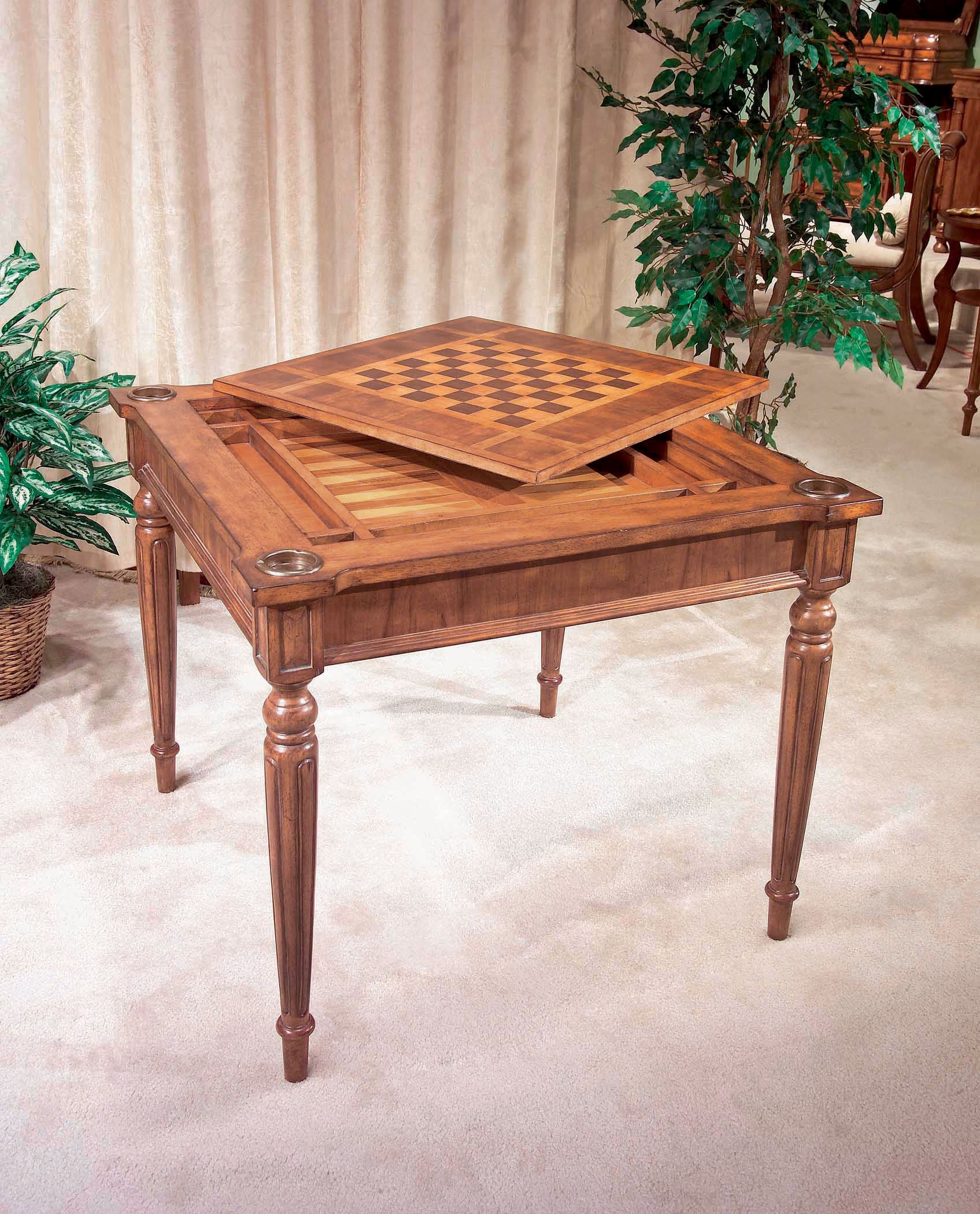 Play a variety of games on this stylish table that