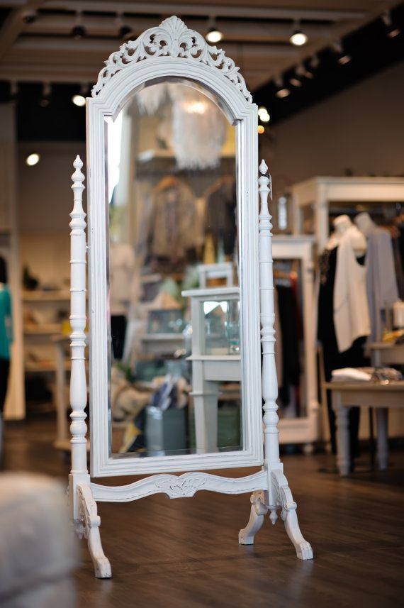 Vintage Standing Mirror | Foter