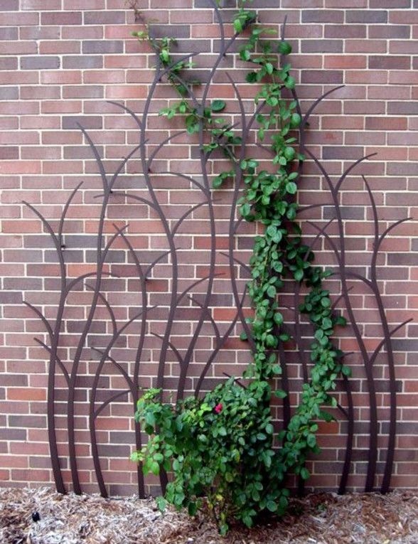 Tall garden trellis 1