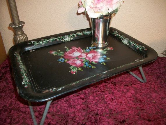 Tv trays metal folding
