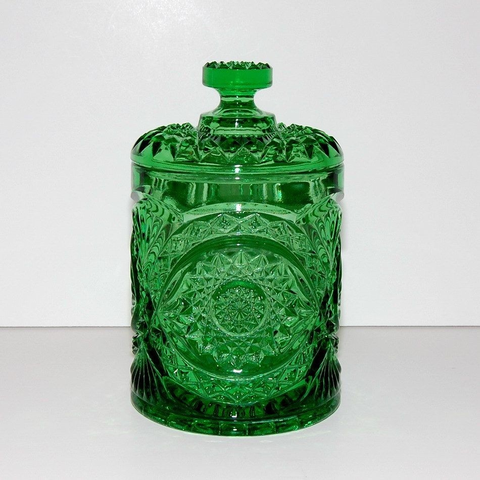 Vintage imperial glass ohio hobstar