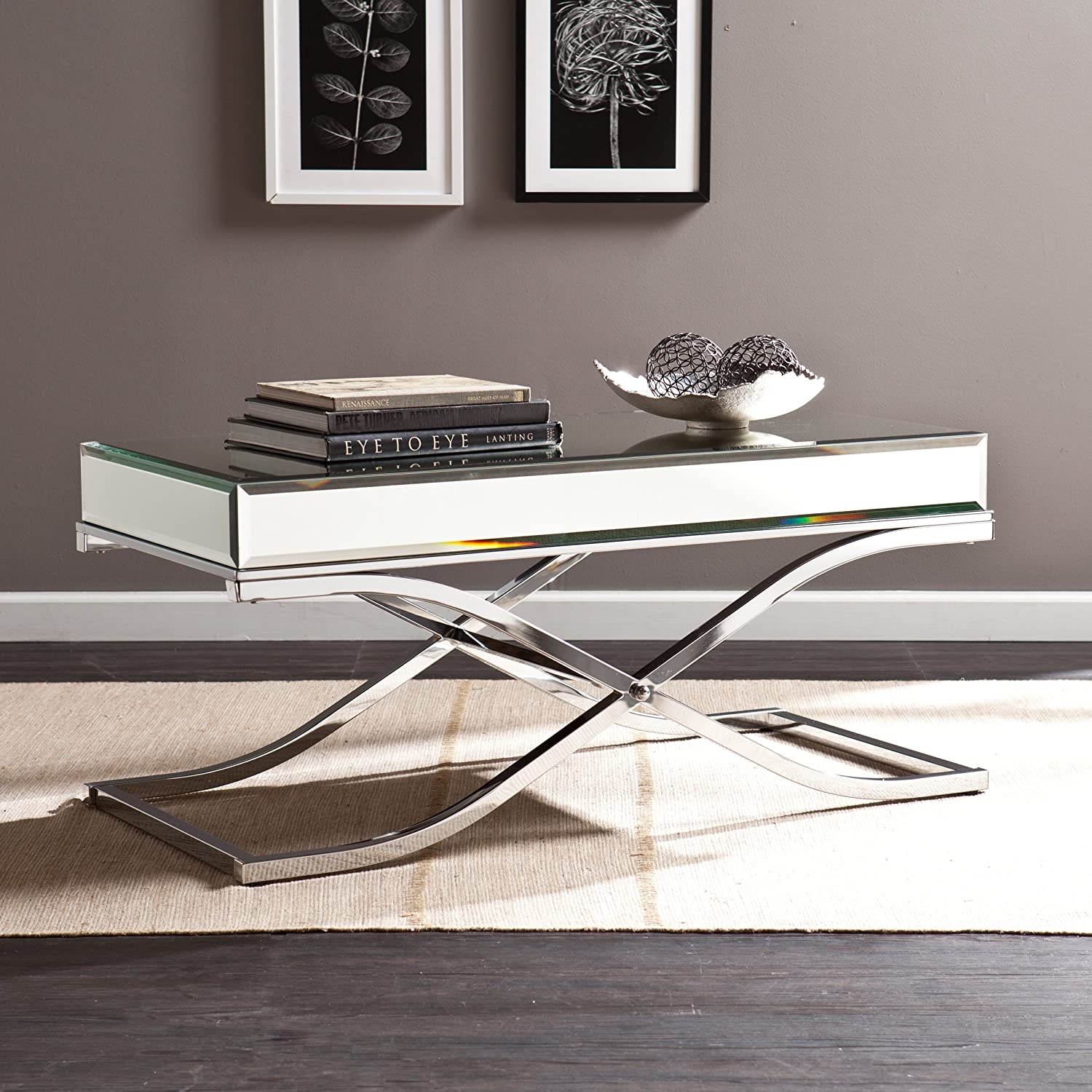 Caraman Mirrored Coffee Table